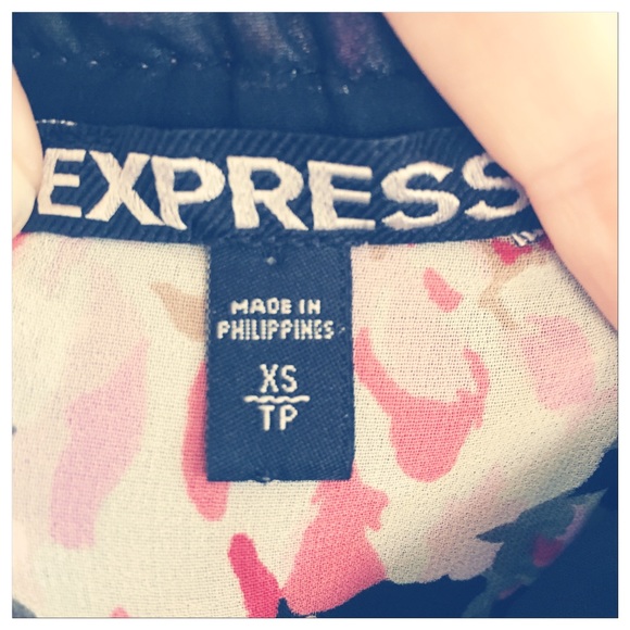 Romantic Strappy Black Pink Rose First Date Top - Picture 4 of 7